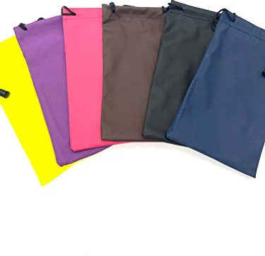 TIJAR® Sunglasses Case Glasses Pouch, Pack of 6, Soft Touch Waterproof Pouches, Storage Pouch Slip in Eyeglasses Case Bag (Pack of 6 Multi Colours)