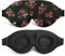 Augenmaske Schlafmaske,lichtblockierende Augenmaske,Bequeme & Verstellbare Schlafmaske für Damen und Herren,3D Schlafmaske,für Unterwegs,Schichtarbeit (Winzige Blume)