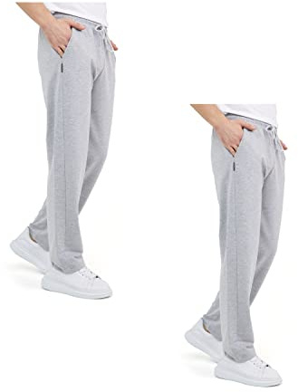 COMEOR Jogginghose Herren Baumwolle Sweathose - Lange Sport Hose Herren - Jogger Trainingshose Herren, Relaxing Hose