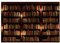 murando - Fototapete Premium-Vlies Bibliothek 450x315cm - Foto Tapete Wohnzimmer Moderne Vliestapete XXL Wandtapete Motivtapeten Bildtapete 3d Effekt Wand Dekoration Buch Bücher f-B-0142-a-a
