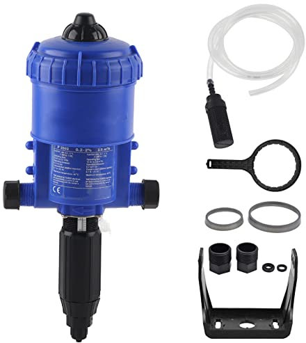 Natudeco Inyector De Fertilizante De Rosca Macho G3/4 A G1, Dosificador De Líquido Químico, Bomba Dosificadora De Fertilizante, Bomba Dosificadora, Aplicador De Fertilizante 0,2-2%