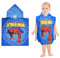 VAMITV Badeponcho Kinder Bademantel Jungen Badetuch Kind Badehandtuch Strandtuch Strand Poncho Saugfähig, Schnell Trocknend, Weich, Größe 50 x 80 cm für 2-6 Jahre alt