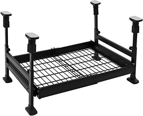 Organizador De Gabinete Extraíble,Estantes Deslizables Para Trabajo Pesado,Almacenamiento De Cajones Deslizantes Para Ollas Sartenes Cajones Deslizantes Negros Para Gabinetes De Cocina Baño(Large)