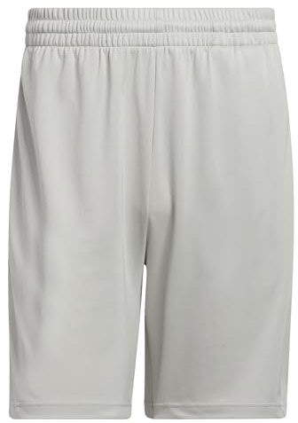 Adidas Legends 3-Stripes Basketball Shorts, Herren Shorts, Metal Grey/White, IP2578