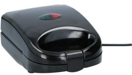Unibos | Non-Stick Sandwich Toaster For Vehicles | 120 W | 24 V | 2 Slices | Lightweight & Sturdy | For Lorry, Truck, Car, Caravan, Camping Van (Black)