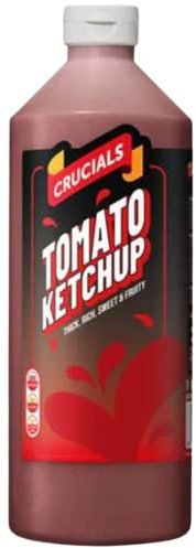 Crucial Tomato Ketchup Squeezy Sauce 1ltr