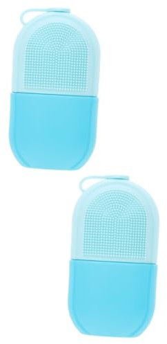 Didiseaon 2pcs Beauty Face Ice Tray Ice Globe Roller Eye Ice Roller Ice Cube for Face Ice Face Massage Ice Roller for Face Ice Facial Roller Ice Cube Tray Skin Care Sample Baby Silicone