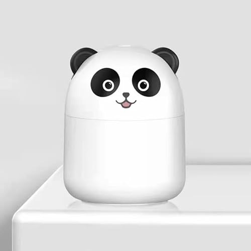 Duftspender für ätherische Öle, elektrisch, Aromatherapie, Luftbefeuchter, Nachtlicht mit farbigen LED-Lichtern für Schlafzimmer, Haus, Büro (Panda)
