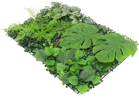 BESPORTBLE Artificial Plant Wall Panel Realistic Greenery Outdoor Decor Wall Planter Hedge Plant for Wedding