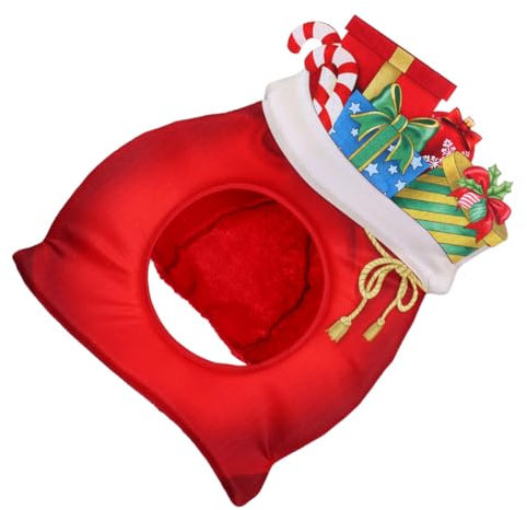 Toyvian Weihnachtsmütze Rot Für Cosplay-kopfbedeckung Partyzubehör Und Weihnachts-requisiten Rollenspiel-requisiten Mit Feiner Verarbeitung Und Angenehmem Tragegefühl