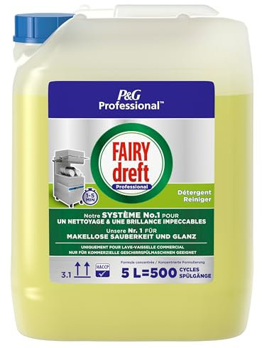 Fairy Professional gewerbliches Maschinenspülmittel, Reiniger 5L