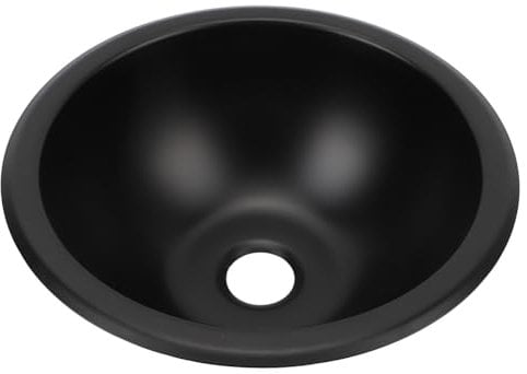 Wohnmobil-Waschbecken, 9x4 Zoll Rundes Edelstahl-Spülbecken, Wohnmobil-Waschbecken, Einzelbeckenspüle mit 40-mm-Ablauföffnung, Badezimmerwaschbecken für Wohnmobil, Boot, Wohnwagen