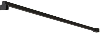Milano Nero 1000mm Shower Enclosure Screen Support Arm Bar - Black