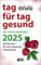 Tag für Tag gesund - Der Strunz-Kalender A6 - Stress weg - Ein Jahr für mehr Resilienz - Taschenkalender 2025 - Ludwig bei Heyne-Verlag - 1 Woche 1 Seite - 10 cm x 15,5 cm