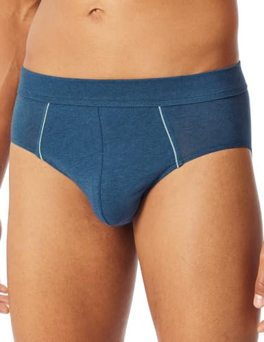 Schiesser Herren Minislip - Comfort Fit Slip, Dunkelblau-Mel._181841, 5XL EU