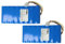 vhbw 2X Batterie Remplacement pour Husqvarna 589585201, 588146402, 588 14 64-02, 589 58 52-01, 5881464-02, 5895852-01 pour Robot Tondeuse (5200mAh, 18V, Li-ION)