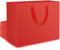 EUSOAR Papiertüten Rot - 20 Stück Geschenktaschen Stabil M 27x8x21cm - 230GSM Papier Geschenktüten mit Henkel - Red Paper Gift Bags - Papiertaschen Rot für Jahrestag Weihnachten