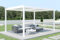 Cazeboo Pergola Bioclimatique Santa 4x3m Aluminium Blanc