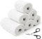 5/7.5/10cm x 2.7m Ventilato Rotoli Bende Gessate, 6 Rotoli Asciugatura Rapida Benda in Gesso, Eccellente Plasticità Benda di Gesso per Modellare, Rotolo Garze Gesso per Viso Corpo Torso Pancia Incinta