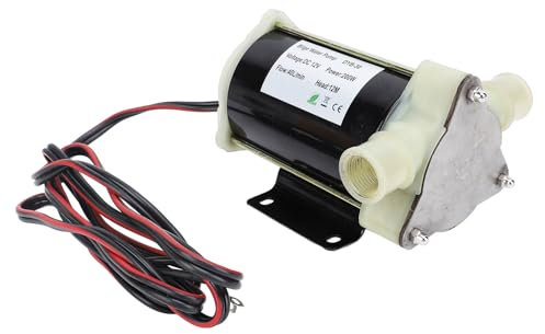 Pompa di Sentina Autoadescante 12V 200w 12m Testa 40L/min Trasferimento Acqua Pompa a Girante Flessibile Acqua Dolce Acqua Salata