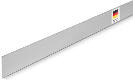 blizz-z terraflex Steel Weg- und Beeteinfassung Edelstahl V2A - Länge: 3m | H: 20 cm, Stärke 3 mm - 1 Stück - hochwertige Beeteinfassung, biegbar, formbar, rostfrei - Made in Germany