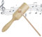 demaxiyad Schlaginstrument für Kinder, lateinischer Crow Sounder - Percussion-Instrument aus Guiro Musical Crow Sounder,Lernspielzeug, Einzellautsprecher, Musikspielzeug mit Stab für Erwachsene