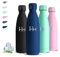 Botella Agua Acero Inoxidable- 500ml- Botella Termica, Garrafa Termica Sin BPA, A Prueba de Fugas, Termo Agua, Acero Inoxidable 18/8, Cantimplora para la Escuela, Cafetería, Viajar, Oficina