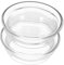 ULTECHNOVO 2Pièces Couvercle Verre pour Eau Couvercle de Remplacement Étanche pour Carafe à Jus Réfrigérateur Bouchons Réutilisables