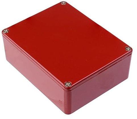 Hammond Red Die Cast Stomp Box Enclosure 120 x 94 x 42 1590BBSRD