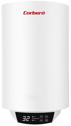 Corberó – Termo Eléctrico Digital | CTWBD50 | 50L | Panel Digital | Función Smart | Termostato Exterior Regulable | Protección Anticorrosión