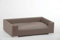 Lycce Hundesofa aus Kunstleder Taupe 91cm x 57cm x 25cm