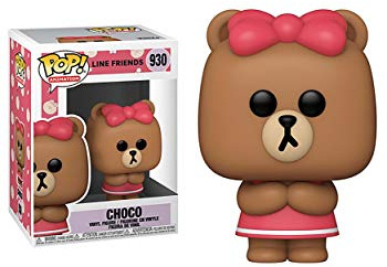 Funko POP! Animation: Line Friends- Choco, Mehrfarben, One Size