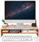 Monitorständer aus Holz, Bildschirm Ständer mit Fächern Bewahren Tastaturen Mobiltelefone, Ergonomischem Druckerständer, Haltbare Halterung Heimbüro - Computer Laptop TV Drucker Projektor (brown)