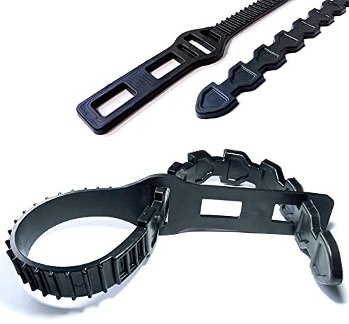 Elixir Gardens | Super Soft Rubber Tree Tie Strap Band Belt | 12inch / 18inch / 24inch Available | Quantities 5-200 | 12 (30cm) x 10
