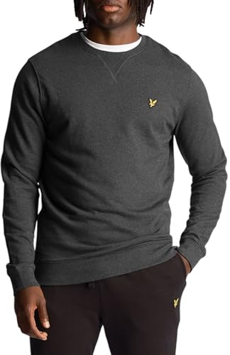 Lyle & Scott Mens Sweatshirt Charcoal M