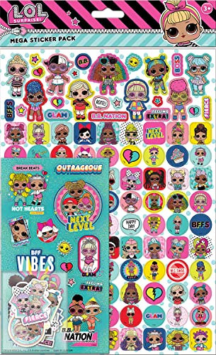 Paper Projects 01.70.22.029 L.O.L. Surprise Next Level Mega Sticker Pack
