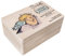 Creative Deco Personalisiert zur Taufe Geschenk für Mädchen und Junge | Mehrere Taufe Motiv | Holzkiste Erinnerungsbox Deko | Individuelle Geschenk Spielzeugkiste Holzbox mit Deckel | Spardose