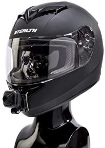 TECHALOGIC HC-1 2K QHD Motorbike Helmet Camera - Ultra lightweight Motorcycle Camera & Compact Motorbike Helmet Camera - Connects to Most Motorbike Helmets using Go Pro Style Fittings