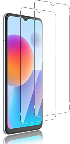 Funrae Pellicola Protettiva per ZTE Blade A52, 2 Pezzi Vetro Temperato HD Durezza 9H Ultra Resistente Protezione Schermo Anti-Graffio Senza Bolle Screen Protector - Trasparente