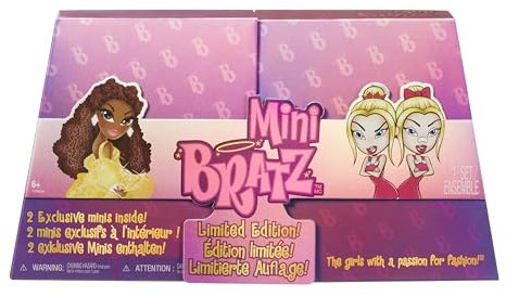 MGA's Miniverse Mini Bratz Limited Edition 2er Pack Holiday Felicia und Tweevils Minifiguren in Displayverpackung