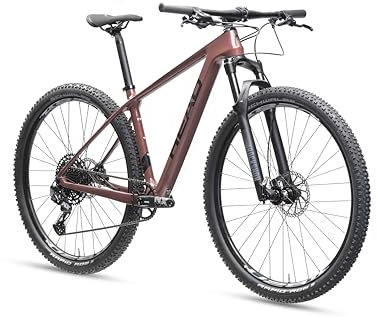 HEAD Women's Trenton Joy Mountain Bike, Rose Gold Metallic, 48