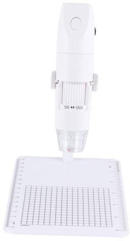 UKCOCO 1000zeiten Elektronenmikroskop Für Handy Mit WLAN Tragbar USB-mikroskop Für Und Laborgebrauch Weiß