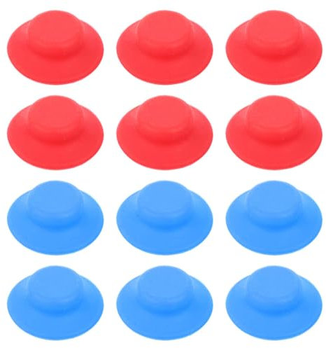 Luxshiny 12 Arandelas De Goma De Silicona Para Botella Con Tapa Oscilante Arandelas Superiores Con Forma De Sombrero Junta De Sellado A Prueba De Fugas Repuesto Para Sellado De Botellas De