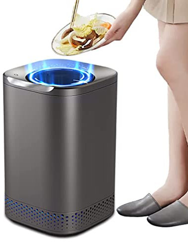 Composteur de déchets de Cuisine Poubelle à Compost électrique, capacité de 2,5 L pour Micro-organismes domestiques, Machine Alimentaire, cycleur Automatique de déchets Alimentaires pour Appartement