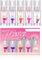 EONFAVE Magischer Temperatur Farbwechsel Lipgloss, 5 Stück Flower Lip Oil Set, Lip Gloss für Langanhaltend Glossy Pflegende Lippen, Lippenöl für Beugt Trockenen Lippen, Lip Care Nicht Klebend