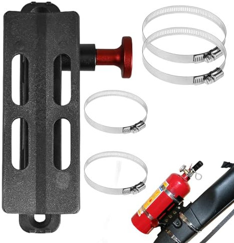 Estintore auto staffa di montaggio estintore per auto – Estintore a sgancio rapido per il montaggio in auto – Robusto supporto da parete, sicuro e facile accesso in caso di emergenza per auto