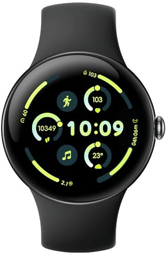Smartwatch Damen Herren, [1.43'' AMOLED Display] Fitnessuhr mit Bluetooth Anruf/Herzfrequenz/Stress/Schlaftracker/Schrittzähler,100+ Sportmodi, IP68 Wasserdicht Sportuhr, Smartwatches für Android iOS