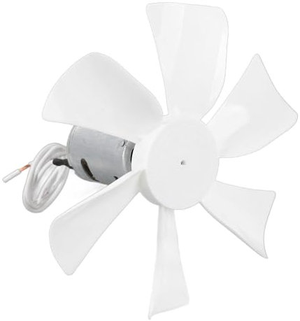 6in RV Vent Fan Blade DC12V Motor Enhanced Air Circulating Ventilation Fan for Trailer Campervan