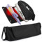 Hair Tools Travel Bag with Heat Proof Mat, 2 in 1 Hair Styler Bag Large Capacity Flat Curling Irons Hair Dryer Tool Storage Bag Portable Hair Straightener Brush Holder Travel Essentials for Women