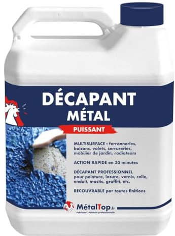 Metaltop - Decapant Metal - Incolore - RAL Incolore - Pot 5 L